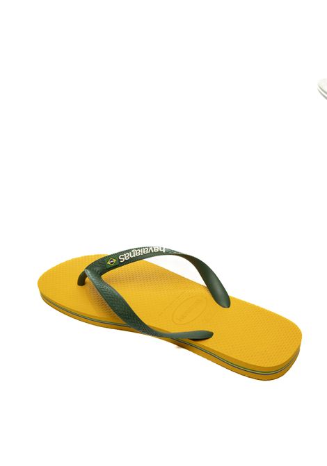 sandalo brasil logo giallo HAVAIANAS | 4110850BRASIL LOGO-1740
